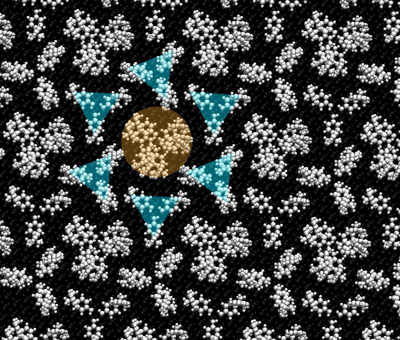 DFTB+vdW-simulated of BPA on Ag(111) self-assembling into hexagonal superstructure with confined molecular rotors confirms STM experiments